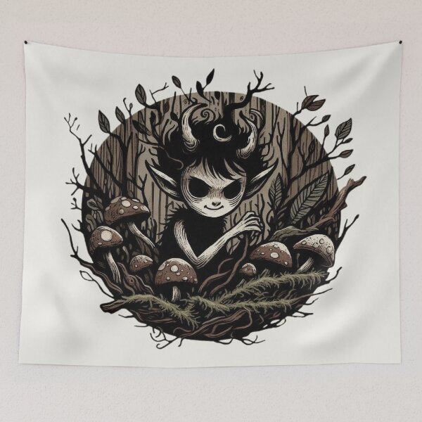 Item preview, MISCHIEVOUS WOODLAND FAERIE designed and sold by Roberta Calabrese.