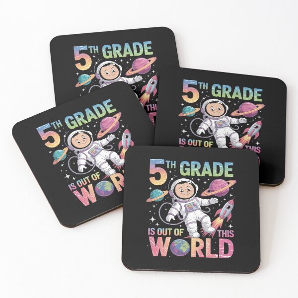 Item preview, 5th Grade is Out of This World Space Teacher Back to School designed and sold by DigitaldeligArt.