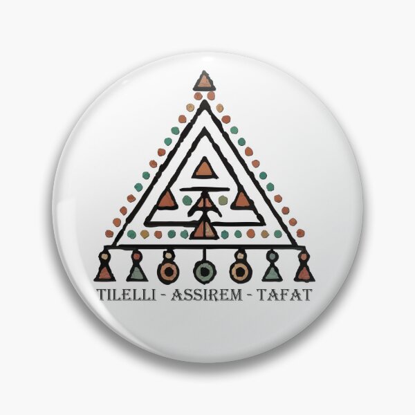 Item preview, Amazigh Heritage: Tilelli Assirem Tafat – Berber Tribal Geometric Art designed and sold by Okamimene.