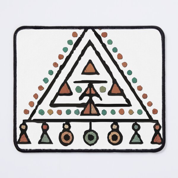 Item preview, Amazigh Heritage: Tilelli Assirem Tafat – Berber Tribal Geometric Art designed and sold by Okamimene.