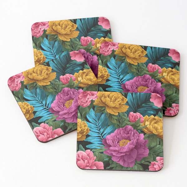 Item preview, Luxury jungle floral pattern designed and sold by AestheticsTime.