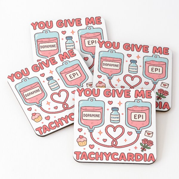 Item preview, You Give Me Tachycardia - Funny Medical Humor designed and sold by ZBIFBOUETLA.