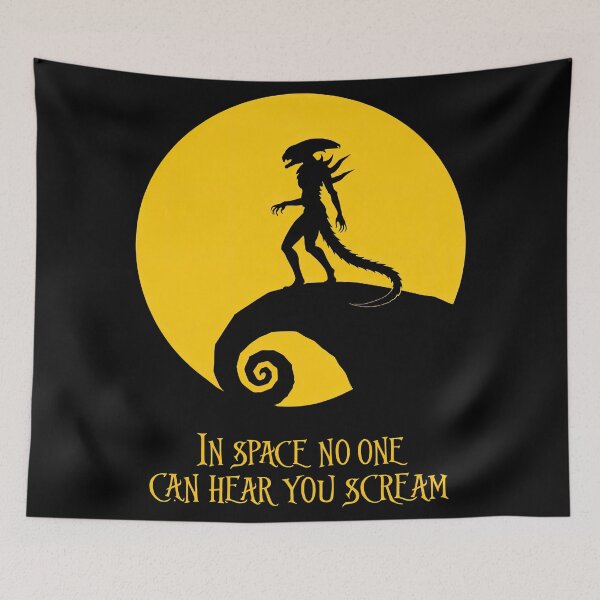 Item preview, IN SPACE NO ONE CAN HEAR YOU SCREAM designed and sold by obstinator.