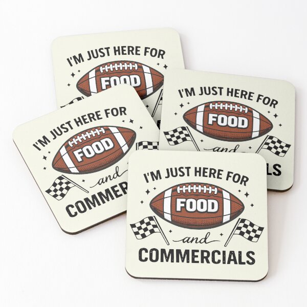 Item preview, I'm Just Here for Food And Commercials designed and sold by RebeltouilleArt.