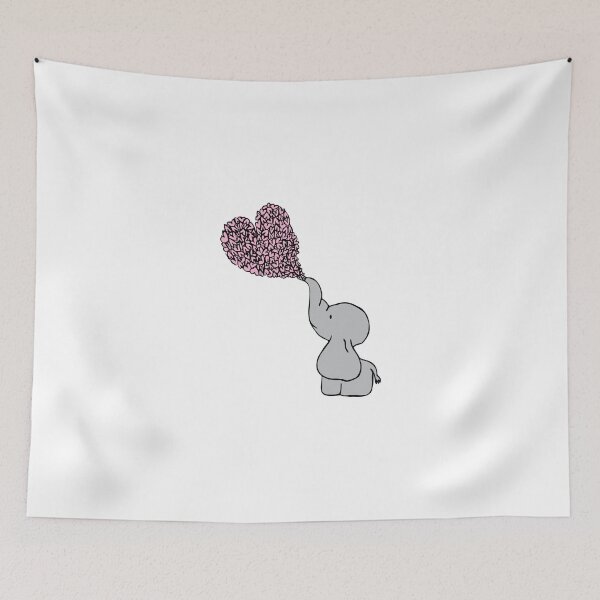 Item preview, Baby Girl Elephant Love designed and sold by suerussoart.