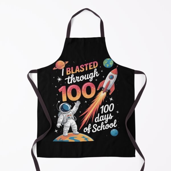 Item preview, 100 Days of School Astronaut Rocket Space 100th Day Kids designed and sold by DigitaldeligArt.