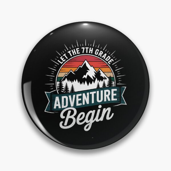 Item preview, First Day of School, Let The 7th Grade Adventure Begin designed and sold by MarkLeedsArt.
