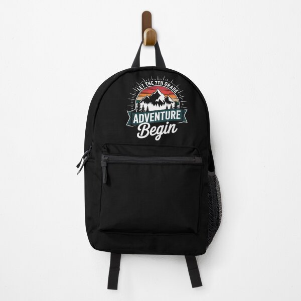Item preview, First Day of School, Let The 7th Grade Adventure Begin designed and sold by MarkLeedsArt.