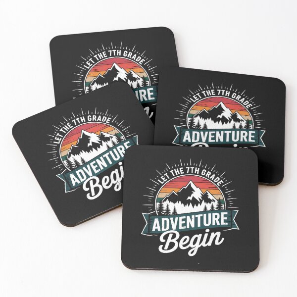 Item preview, First Day of School, Let The 7th Grade Adventure Begin designed and sold by MarkLeedsArt.