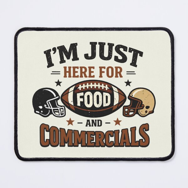 Item preview, I'm Just Here for Food And Commercials 2 designed and sold by RebeltouilleArt.