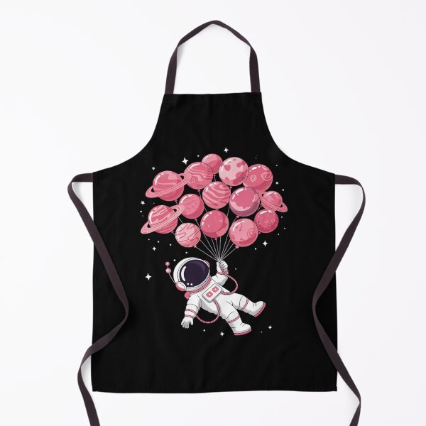 Item preview, Astronaut Balloon Planets Space Galaxy Girls Kids designed and sold by DigitaldeligArt.