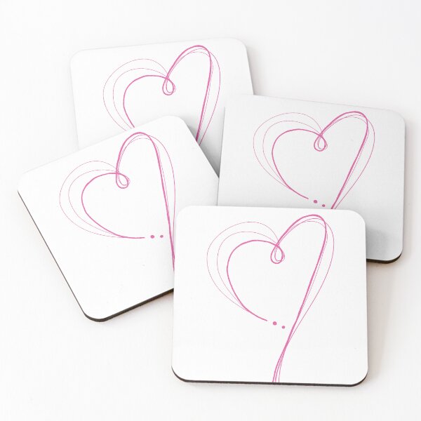 Item preview, Heart made of yarn -pink- designed and sold by Houst-cn.