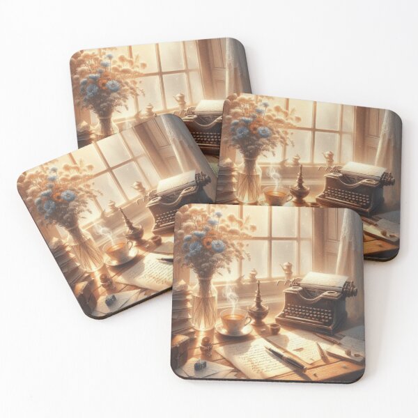 Item preview, Writing Nook Letters – Storybook Tea Victorian Cottagecore Art designed and sold by ArtFreshStudio.