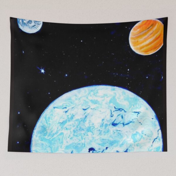 Item preview, Cosmic Serenity – Celestial Abstract Fluid Art designed and sold by SpandaStudio.