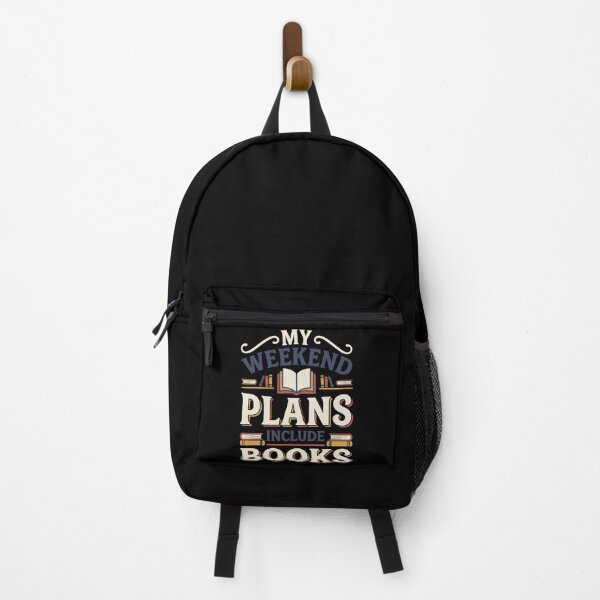 Item preview, My Weekend Plans Include Books Book Lover designed and sold by Emmatshirt1.