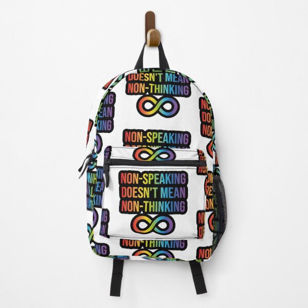 Item preview, Non-speaking doesn’t mean non-thinking designed and sold by shaybosh.