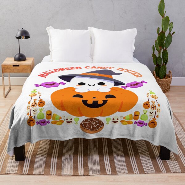 Item preview, Funny Halloween Candy Tester Cute Ghost Pumpkin Trick or Treat Lover Shirt designed and sold by KapiPrint.