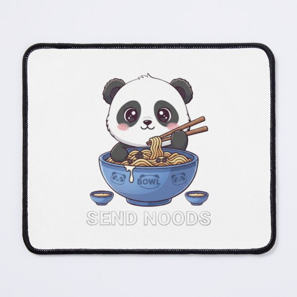 Item preview, Send Noods Panda | Cute Funny Panda Eating Noodles Meme Design designed and sold by snaperos.