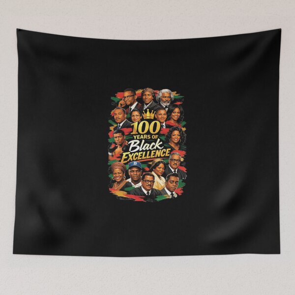 Item preview, 100 Years Black Excellence - Black History designed and sold by D4nnyBoiArt.