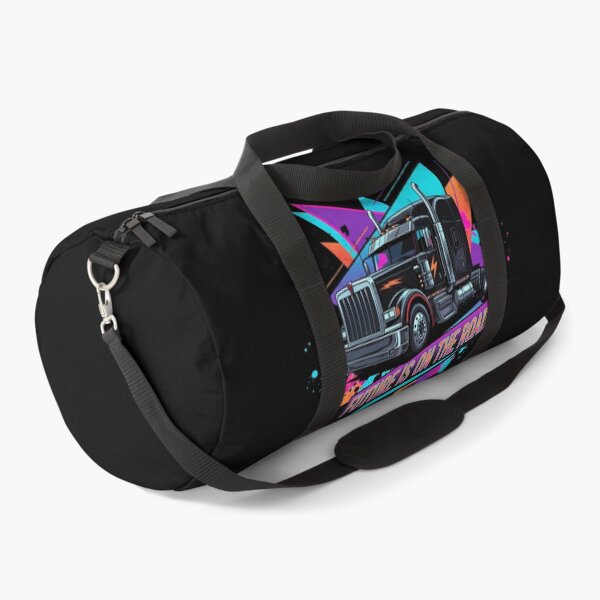 Item preview, Future is on the Road - Neon Cyber Trucker Vibe designed and sold by BounoWorld.