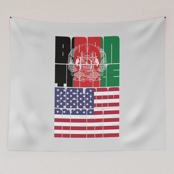 Item preview, Born Afghanistan Belong American designed and sold by FlagX.