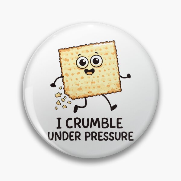 Item preview, I Crumble Under Pressure Matzah designed and sold by AbstractArielle.