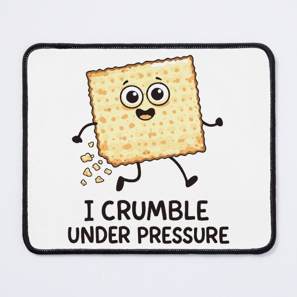 Item preview, I Crumble Under Pressure Matzah designed and sold by AbstractArielle.