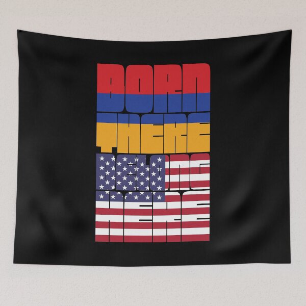 Item preview, Born Armenia Belong American designed and sold by FlagX.