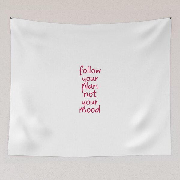 Item preview, Follow your plan not your mood designed and sold by BlissThreads.