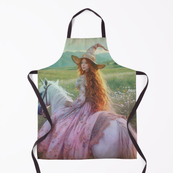 Item preview, Enchanting Witch on a Unicorn designed and sold by Tau Tia L Douglass.