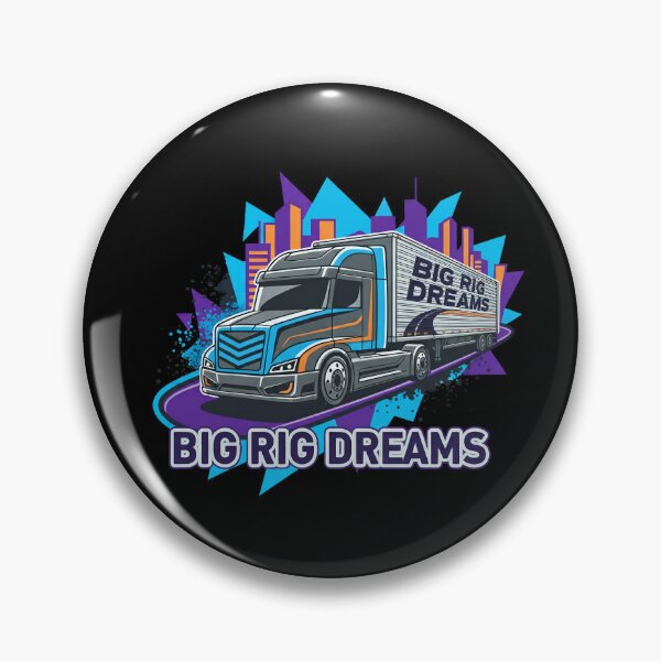 Item preview, Big Rig Dreams - Modern Trucker Aesthetic designed and sold by BounoWorld.