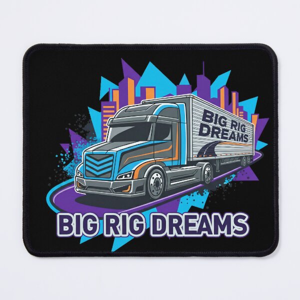 Item preview, Big Rig Dreams - Modern Trucker Aesthetic designed and sold by BounoWorld.