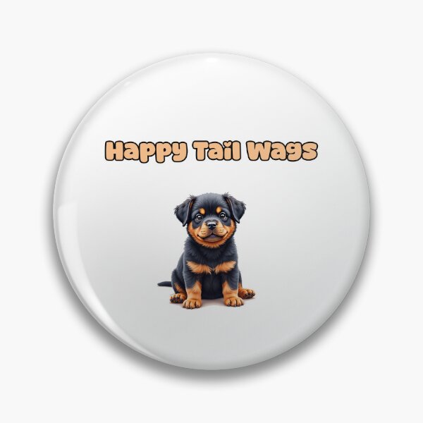 Item preview, Happy Tail Wags designed and sold by NatureUnleashed.