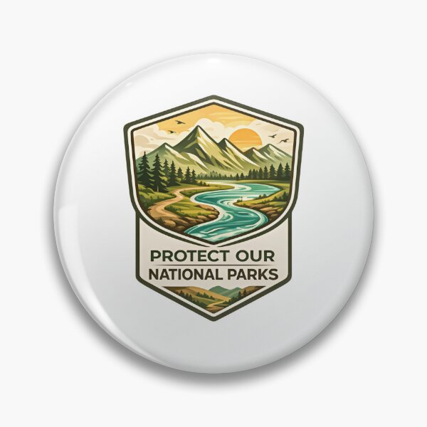 Item preview, Protect Our National Parks Save The Environment Land Publics Hiking Forest Wildlife designed and sold by HumansStuck12.