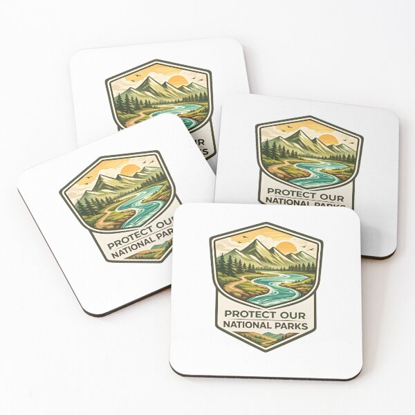 Item preview, Protect Our National Parks Save The Environment Land Publics Hiking Forest Wildlife designed and sold by HumansStuck12.