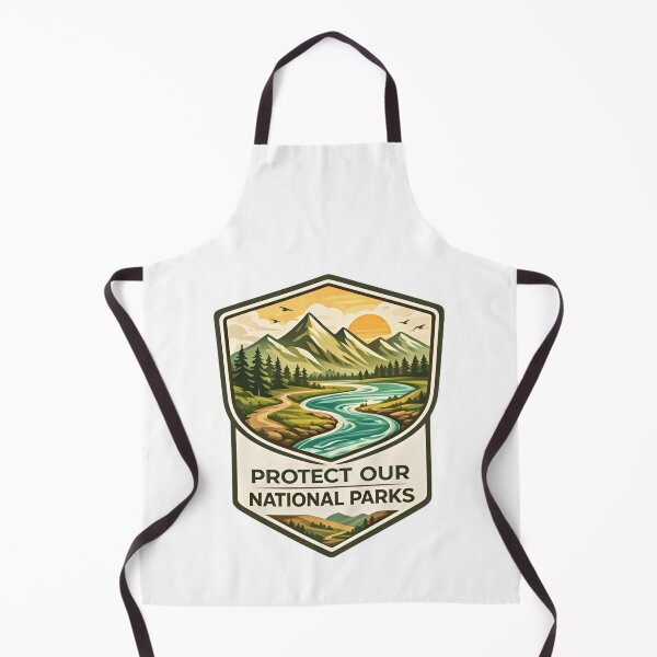Item preview, Protect Our National Parks Save The Environment Land Publics Hiking Forest Wildlife designed and sold by HumansStuck12.