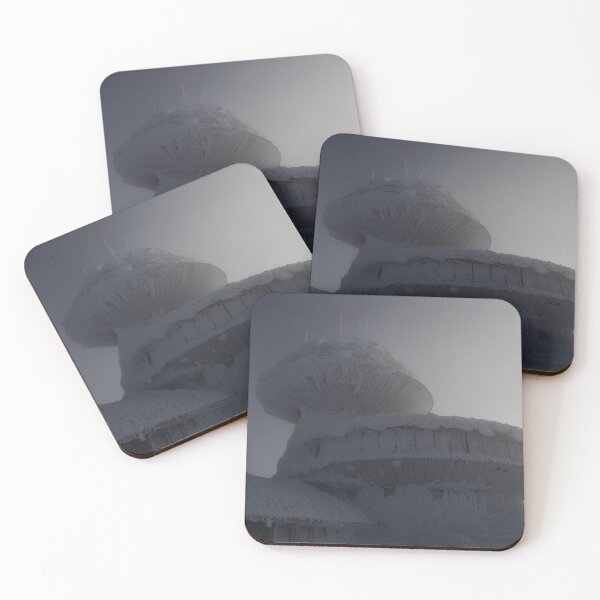 Item preview, Snow-Capped Saucers on Poland's Peak designed and sold by PICODOG.