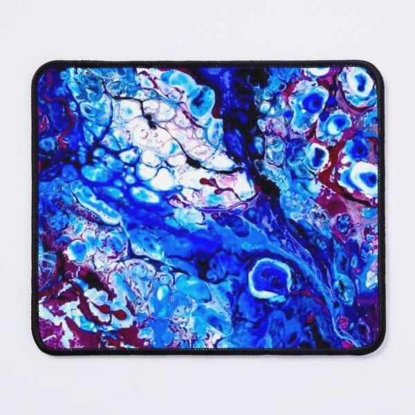 Item preview, Azure Cosmos – Abstract Cosmic Fluid Art designed and sold by SpandaStudio.