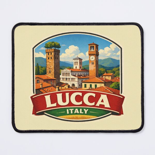 Item preview, Lucca, Italy - Tuscan City designed and sold by Myra365Art.