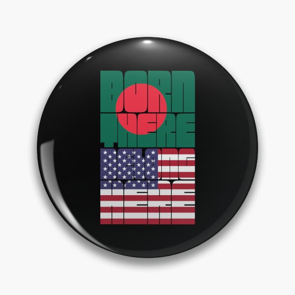 Item preview, Born Bangladesh Belong American designed and sold by FlagX.
