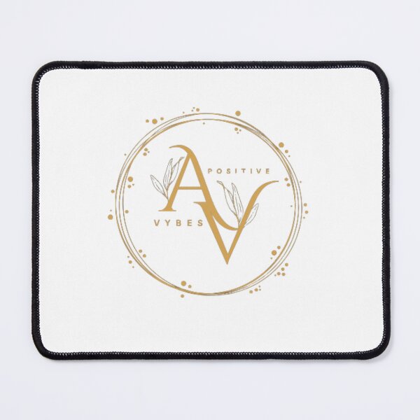 Item preview, Positive Vybes Minimalist Golden Monogram Logo designed and sold by Posiheal26.