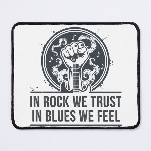 Item preview, In Rock We Trust, In Blues We Feel - Power Chord Design by Elias Brick Intelligent Groove designed and sold by ELIAS BRICK INTELLIGENT GROOVE.