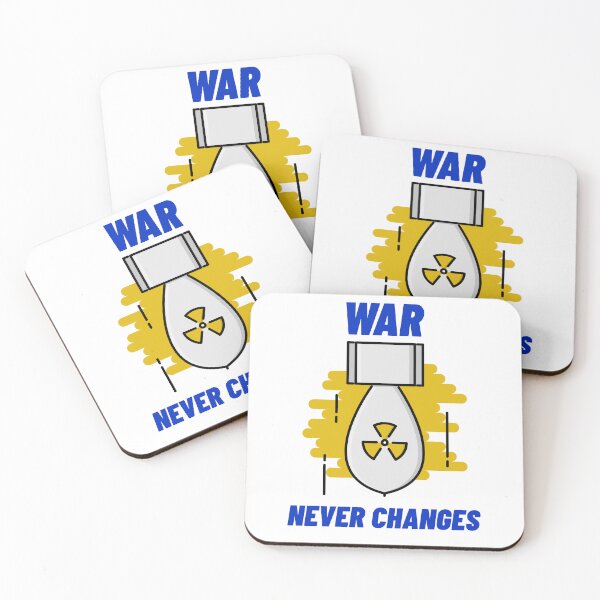Item preview, WAR NEVER CHANGES BOMB designed and sold by brokenhand34.