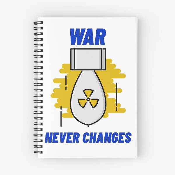 Item preview, WAR NEVER CHANGES BOMB designed and sold by brokenhand34.
