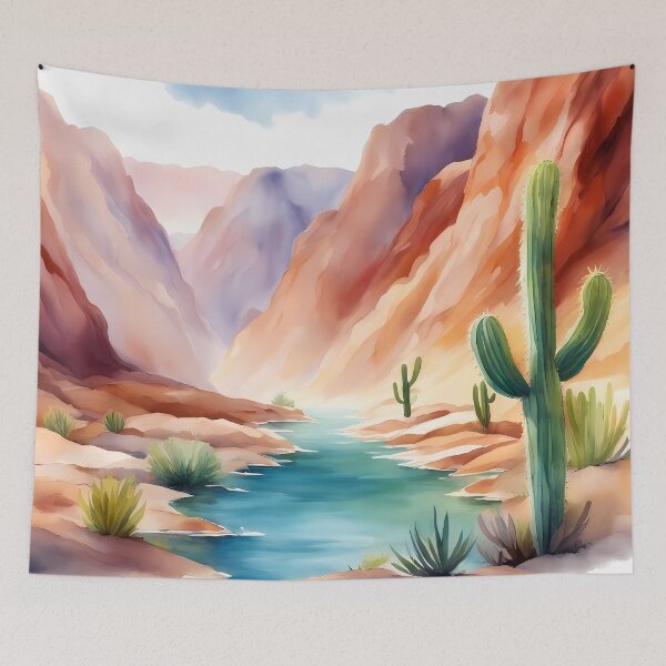 Item preview, Cactus in Canyon designed and sold by CalmnessbyChoice.