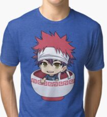 Camiseta de tejido mixto Yukihira Ramen