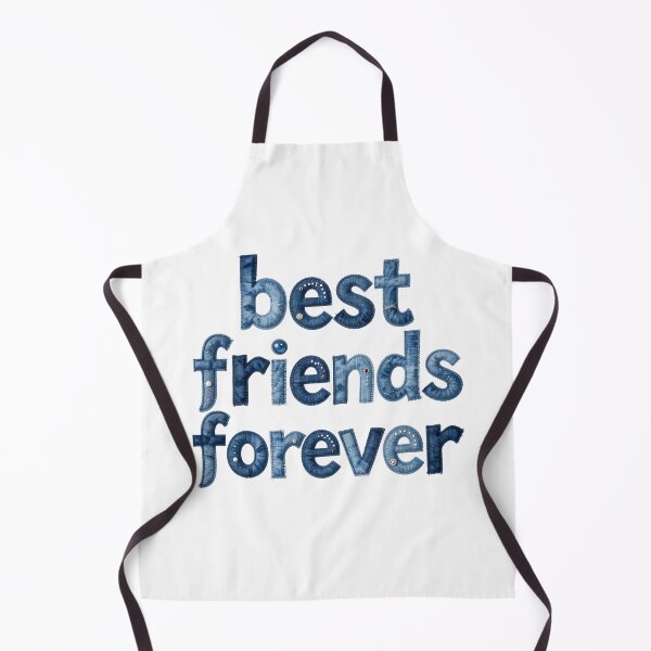 Item preview, BEST FRIENDS FOREVER - IN SHADES OF DENIM designed and sold by AlexOBrienArt.