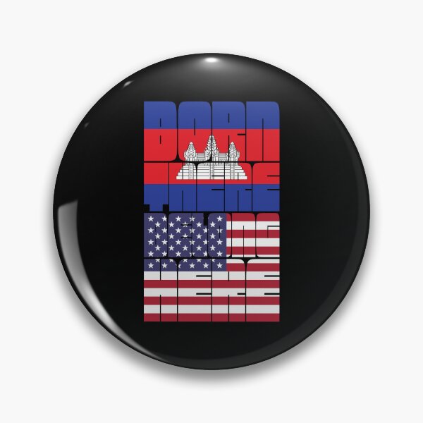 Item preview, Born Cambodia Belong American designed and sold by FlagX.