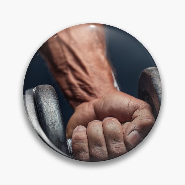 Artikelvorschau, Hand eines Bodybuilders, die eine schwere Hantel hält. entworfen und verkauft von waqasahmed82.