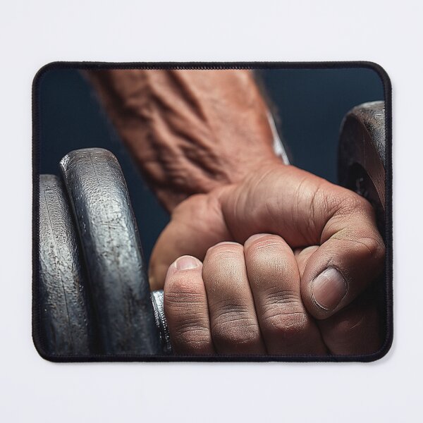 Item preview, bodybuilder's hand holding heavy dumbell. designed and sold by waqasahmed82.